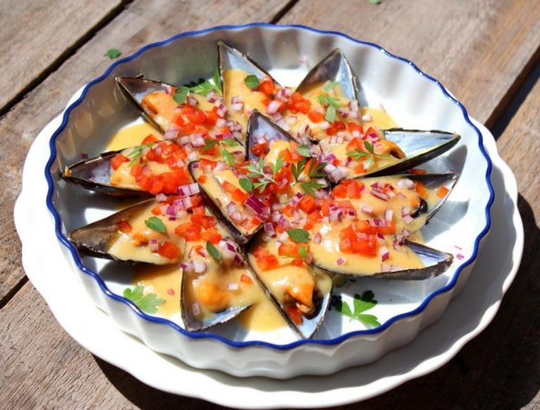 mejillones-con-salsa-de-azafran