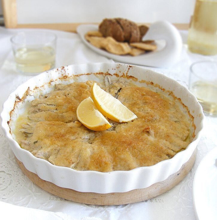 Pastel de Boquerones - Ansjovistaart