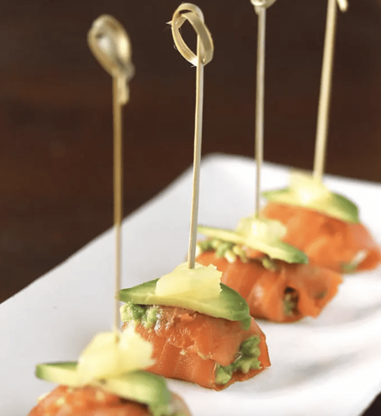 Salmón ahumado con Aguacate - Gerookte zalm met avocado