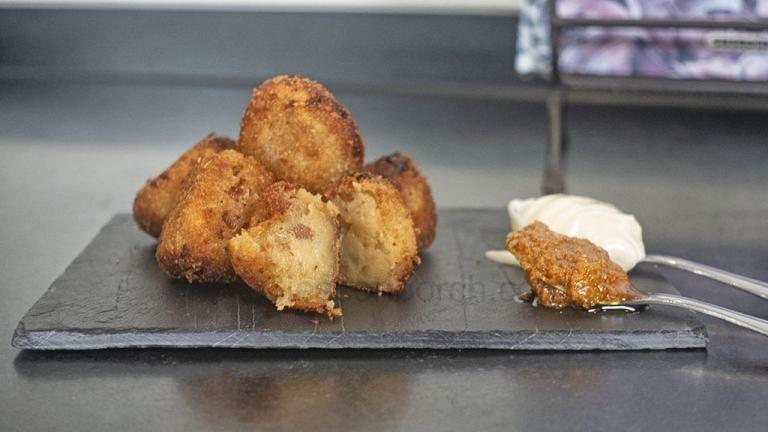 Croquettas de Mojama