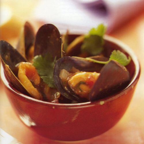 Mejillones en Salsa de Tomate Picante - Mosselen in pikante tomatensaus