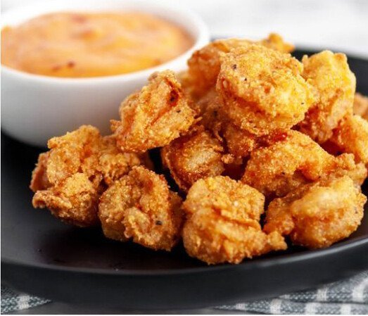 Camarones Fritos - Gefrituurde garnalen