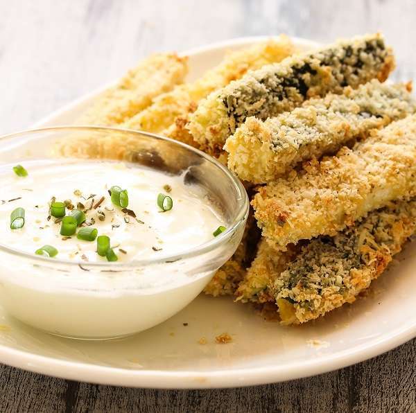 Palitos de Calabacín - Gebakken Courgettereepjes