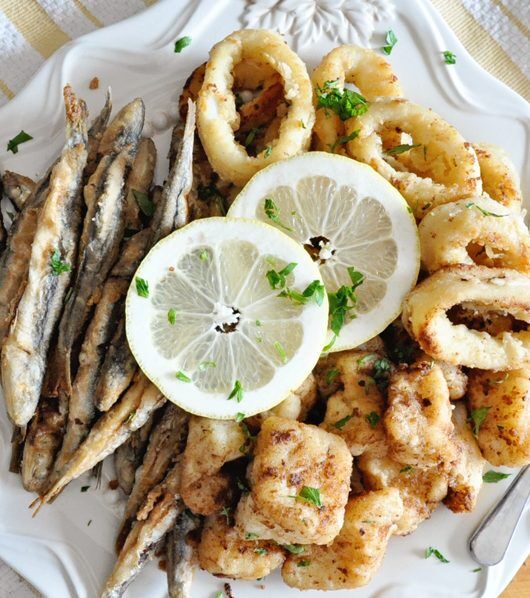 Tapa de Pescado Frito - Tapa van gefrituurde vis
