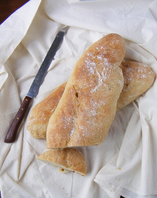 Barras de Pan Rústicas - Rustiek Stokbrood