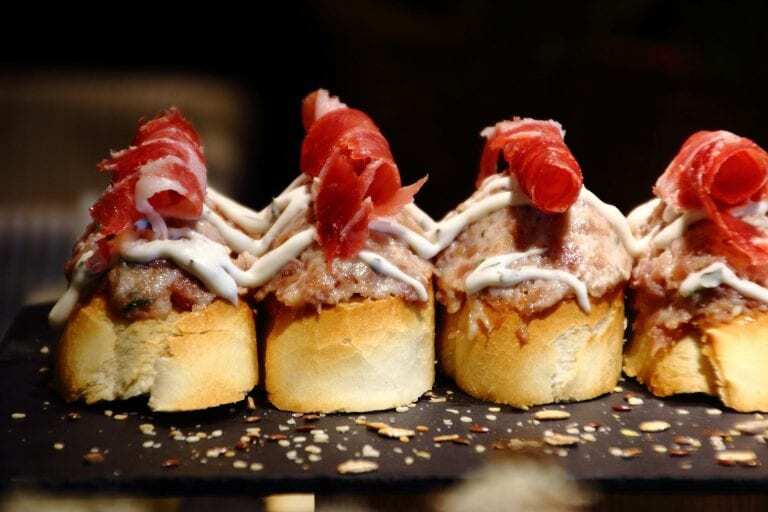 Muselina de Jamón Ibérico - Mousseline van Ibérico ham