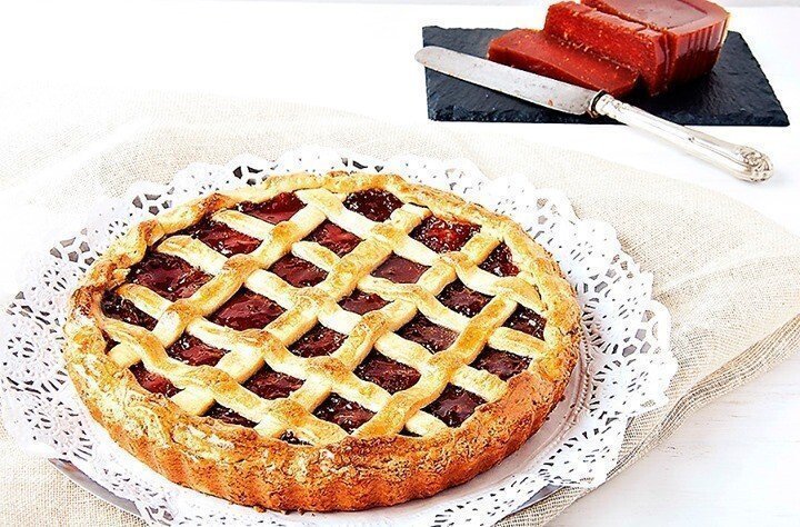 Pastel de Membrillo - Kweepeer taartje