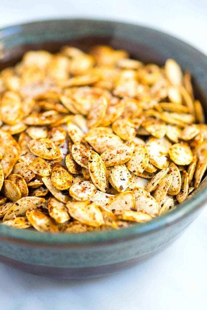 Pepitas de calabaza tostadas