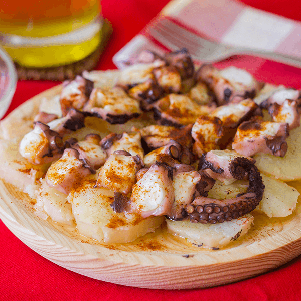Pulpo a la Gallega - Octopus Galicische stijl