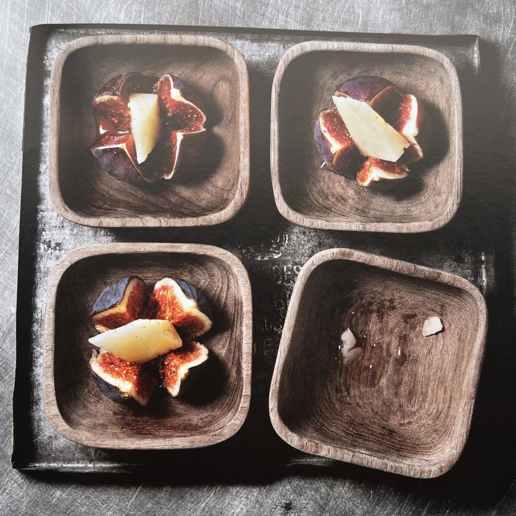 Higos con miel y manchego - Vijgen met honing en manchego