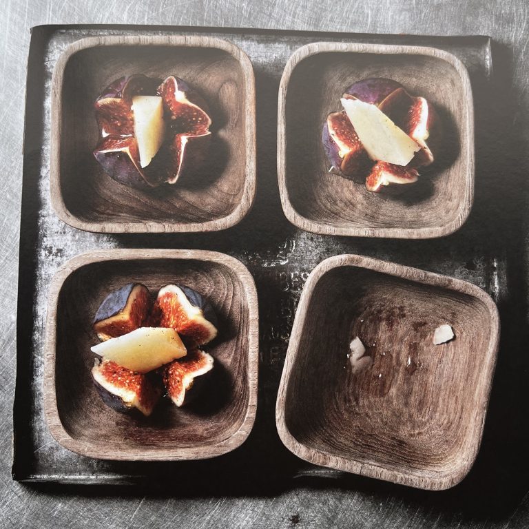 Higos con miel y manchego - Vijgen met honing en manchego